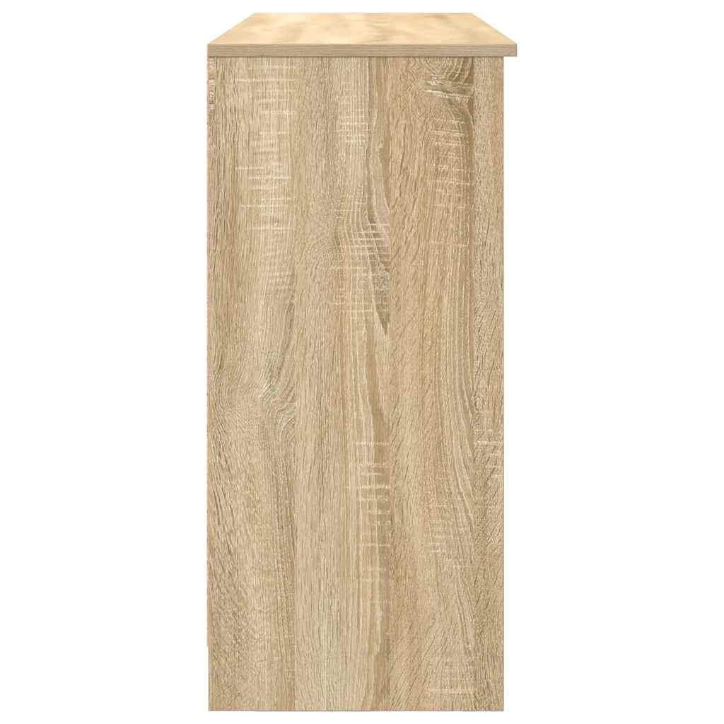 vidaXL Bufetă cu sertar Stejar Sonoma 101x35x76 cm Lemn prelucrat