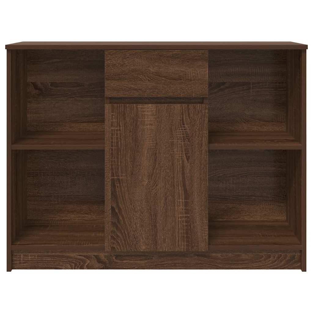 vidaXL Bufetă cu sertar Stejar maro 101x35x76 cm Lemn prelucrat