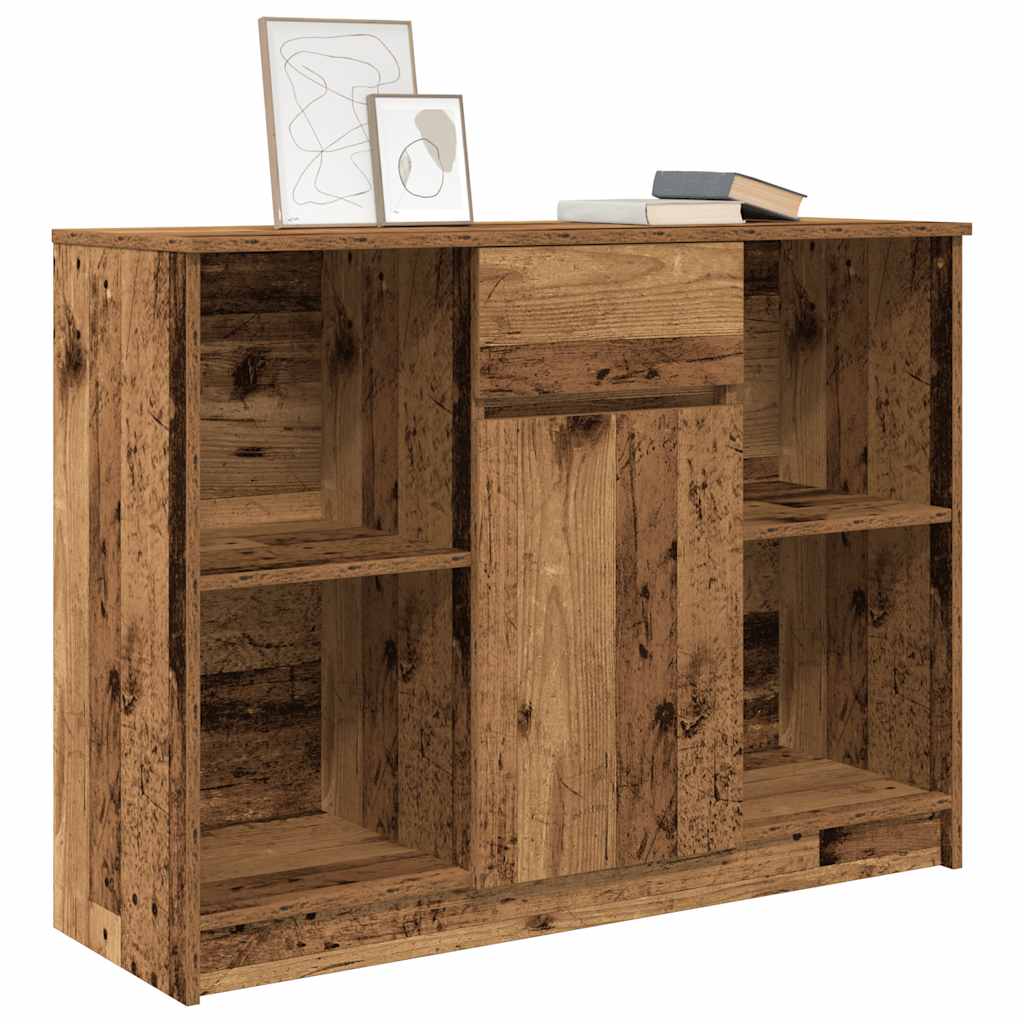 vidaXL Bufetă cu sertar Lemn vechi 101x35x76 cm Lemn prelucrat vidaXL Bufetă cu sertar Lemn vechi 101x35x76 cm Lemn prelucrat