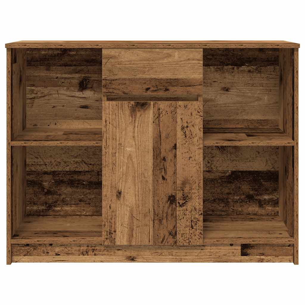 vidaXL Bufetă cu sertar Lemn vechi 101x35x76 cm Lemn prelucrat vidaXL Bufetă cu sertar Lemn vechi 101x35x76 cm Lemn prelucrat