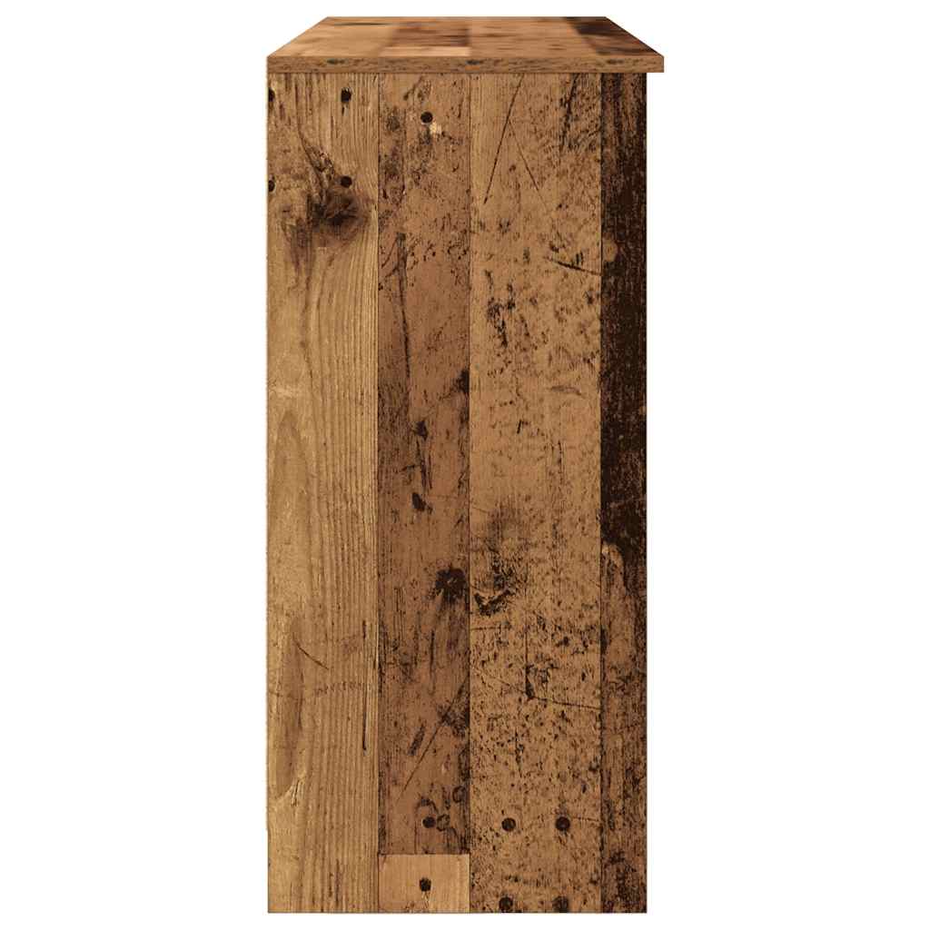 vidaXL Bufetă cu sertar Lemn vechi 101x35x76 cm Lemn prelucrat vidaXL Bufetă cu sertar Lemn vechi 101x35x76 cm Lemn prelucrat