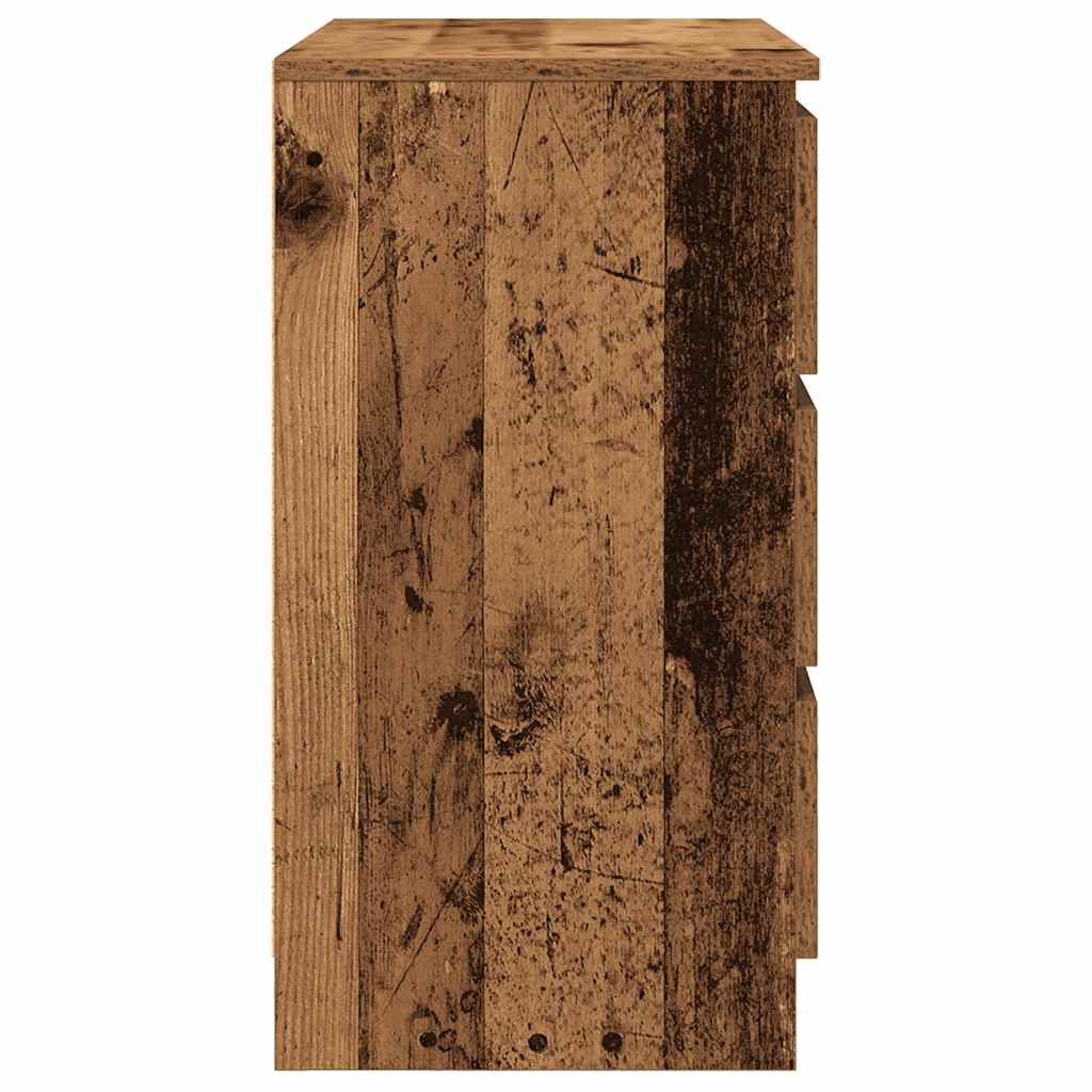 vidaXL Bufetă cu sertar Lemn vechi 71x35x65 cm Lemn prelucrat vidaXL Bufetă cu sertar Lemn vechi 71x35x65 cm Lemn prelucrat