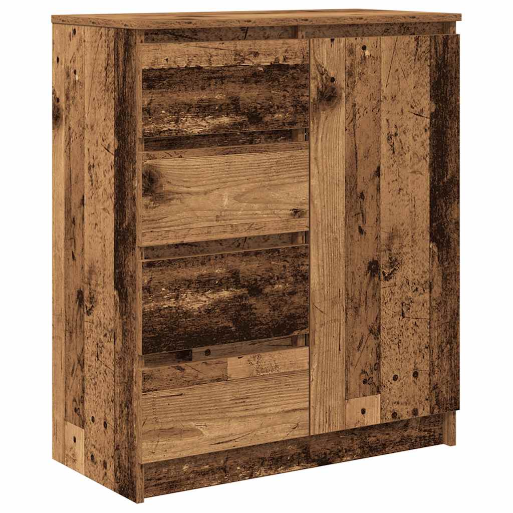 vidaXL Bufetă cu sertare Lemn vechi 71x35x84 cm Lemn prelucrat