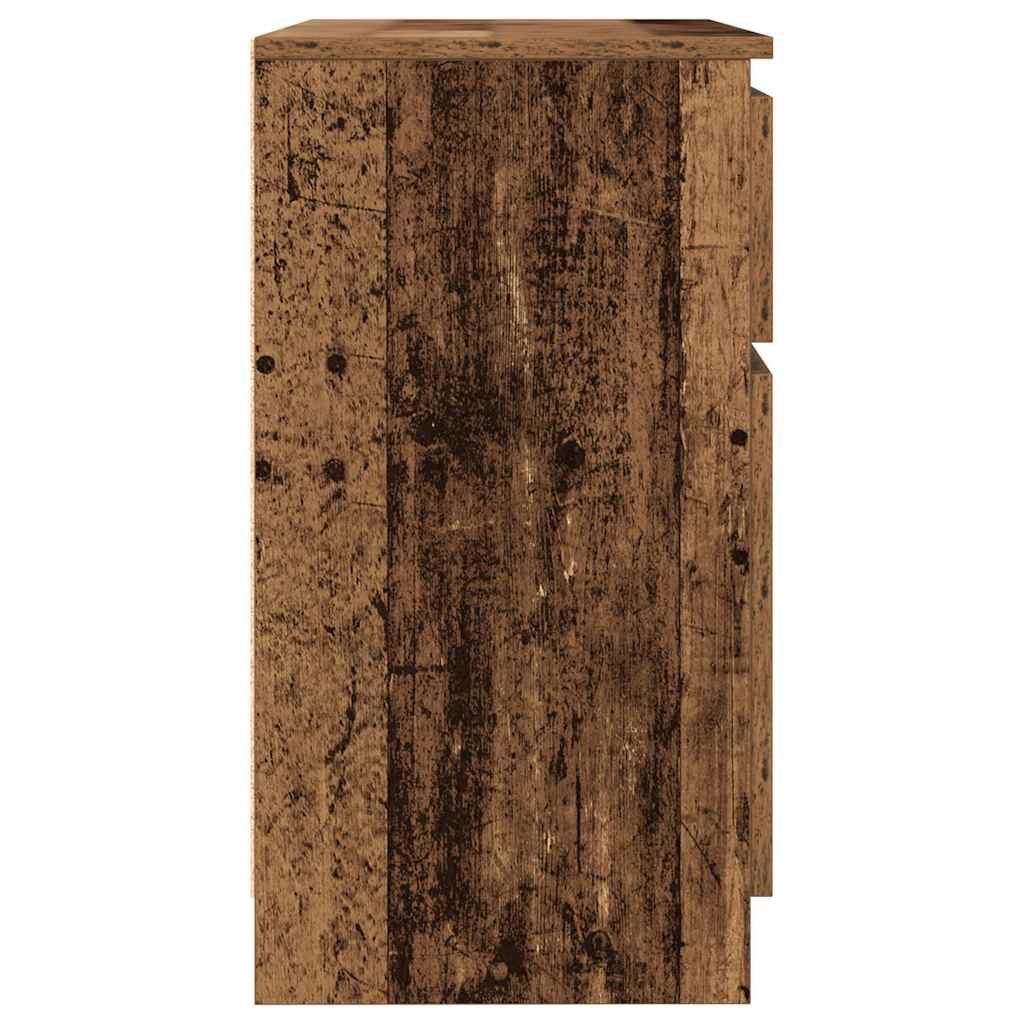 vidaXL Bufetă cu sertar Lemn vechi 71x35x65 cm Lemn prelucrat vidaXL Bufetă cu sertar Lemn vechi 71x35x65 cm Lemn prelucrat