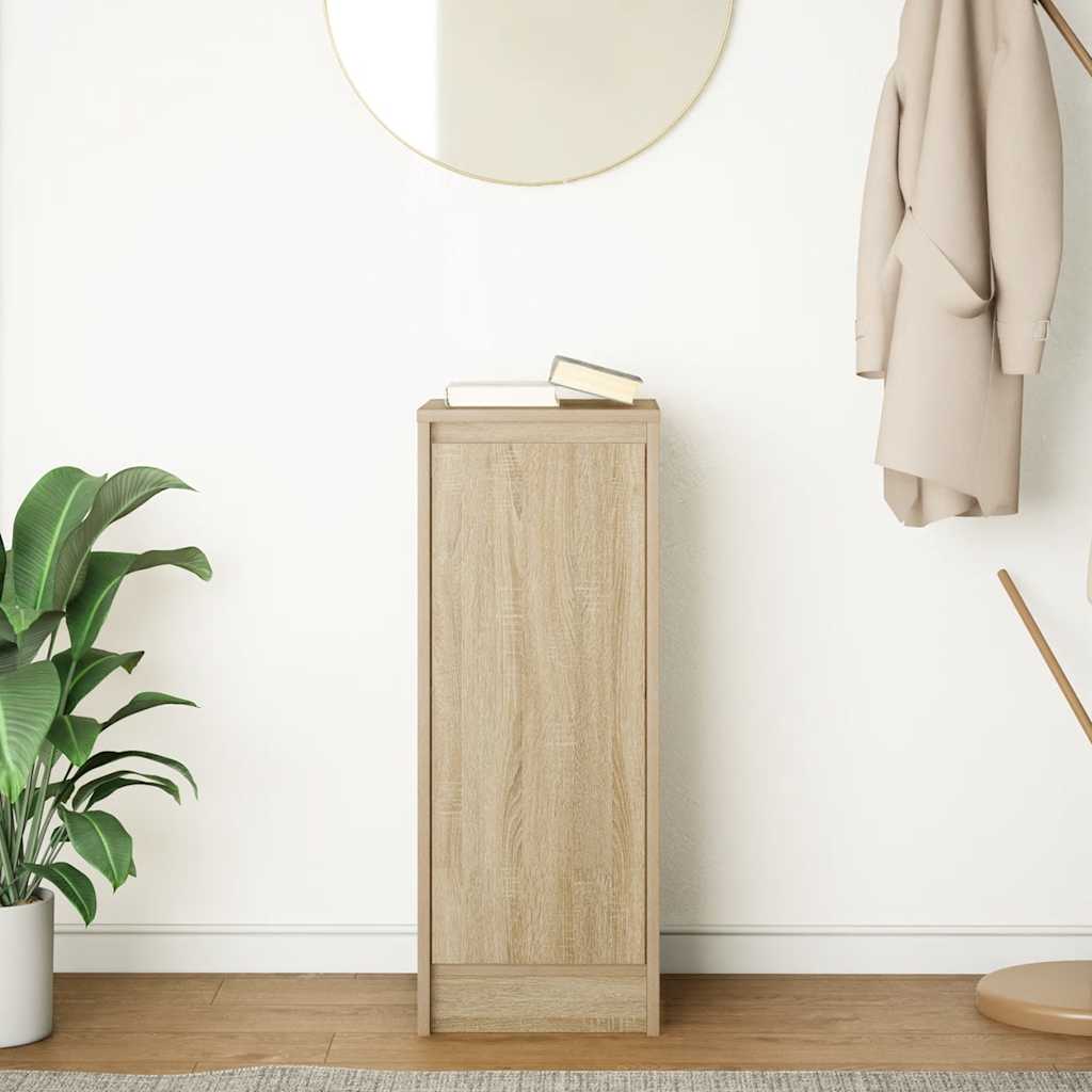 vidaXL Bufetă Stejar Sonoma 29,5x34x76 cm Lemn prelucrat vidaXL Bufetă Stejar Sonoma 29,5x34x76 cm Lemn prelucrat