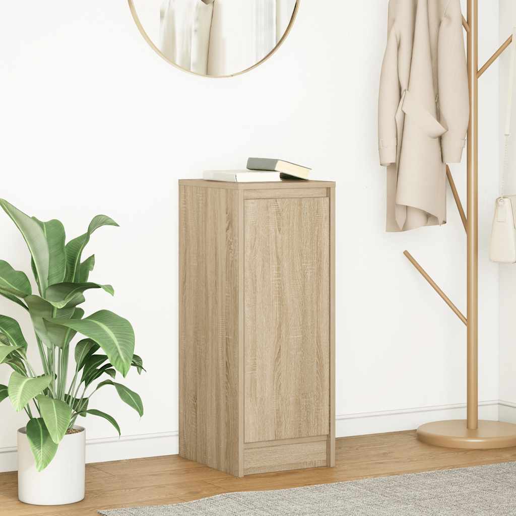 vidaXL Bufetă Stejar Sonoma 29,5x34x76 cm Lemn prelucrat vidaXL Bufetă Stejar Sonoma 29,5x34x76 cm Lemn prelucrat