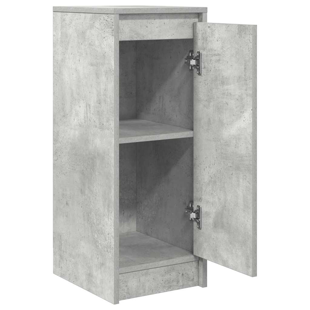 vidaXL Bufetă Gri Beton 29,5x34x76 cm Lemn prelucrat