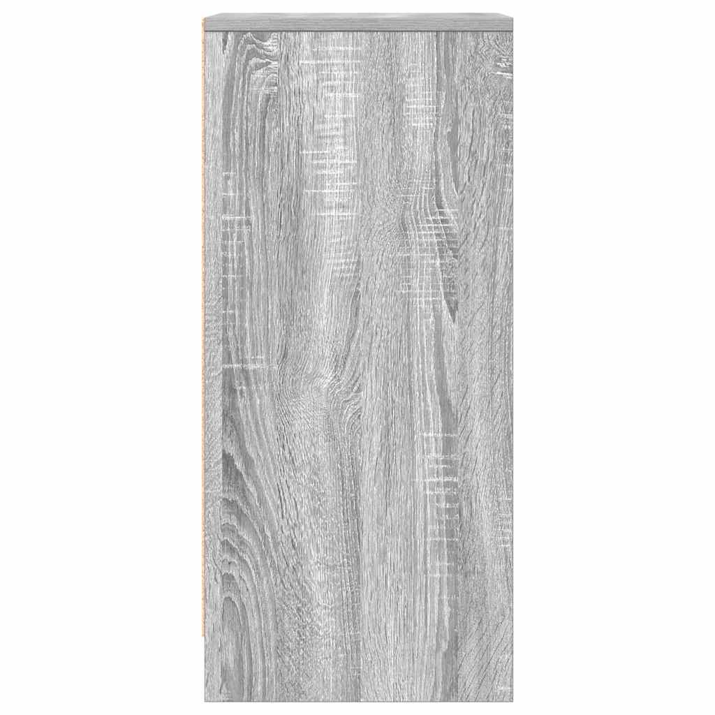 vidaXL Bufetă gri Sonoma 29,5x34x76 cm Lemn prelucrat