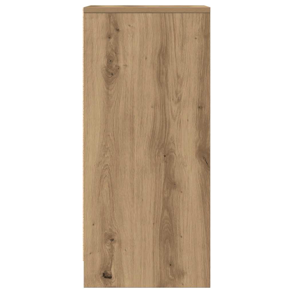 vidaXL Bufetă Stejar Artisan 29,5x34x76 cm Lemn prelucrat