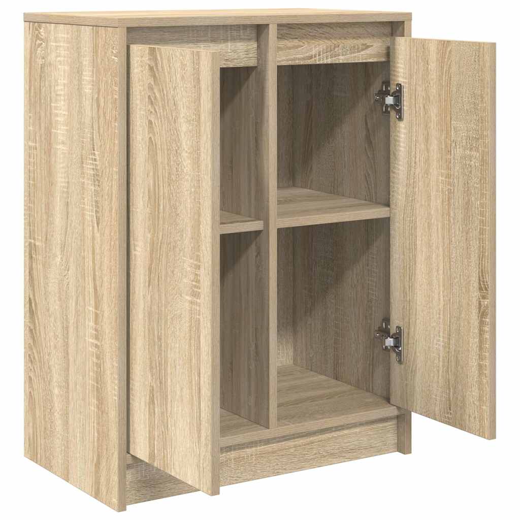 vidaXL Bufetă Stejar Sonoma 57x34x76 cm Lemn prelucrat