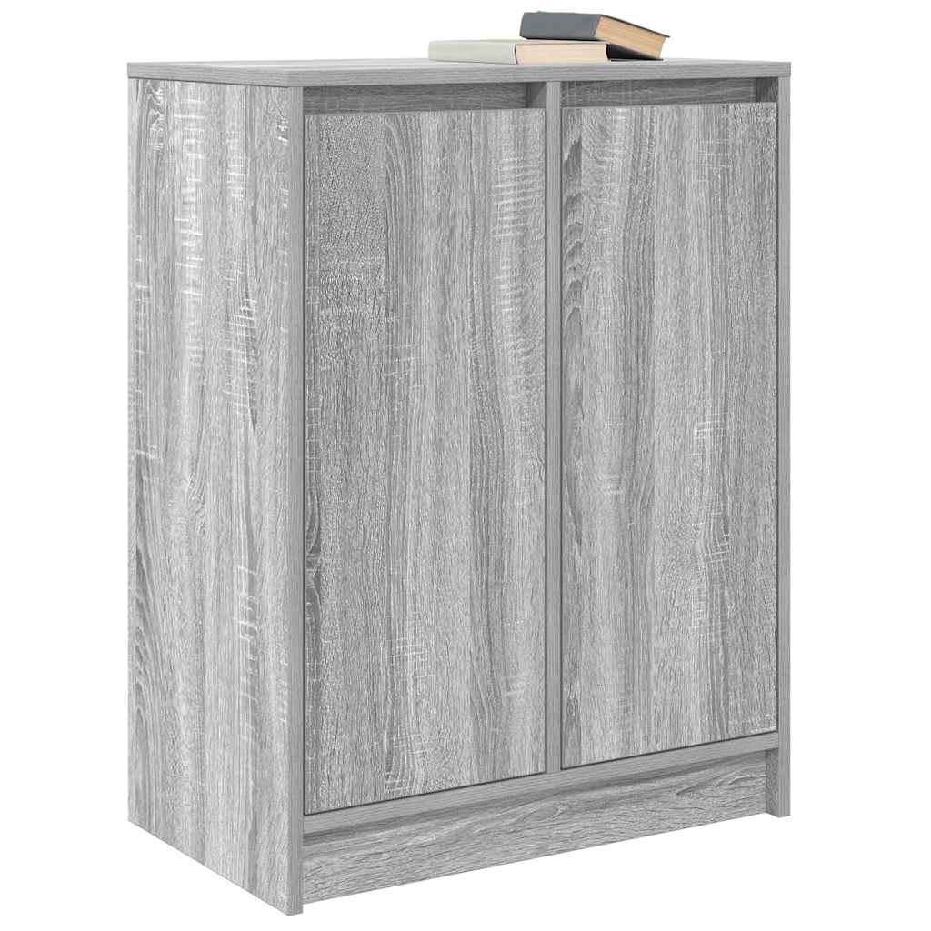 vidaXL Bufetă gri Sonoma 57x34x76 cm Lemn prelucrat