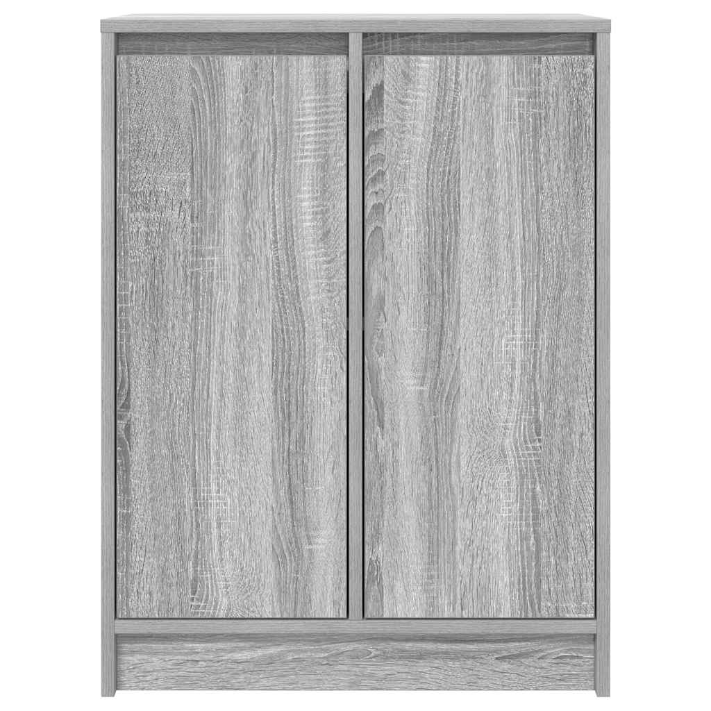 vidaXL Bufetă gri Sonoma 57x34x76 cm Lemn prelucrat