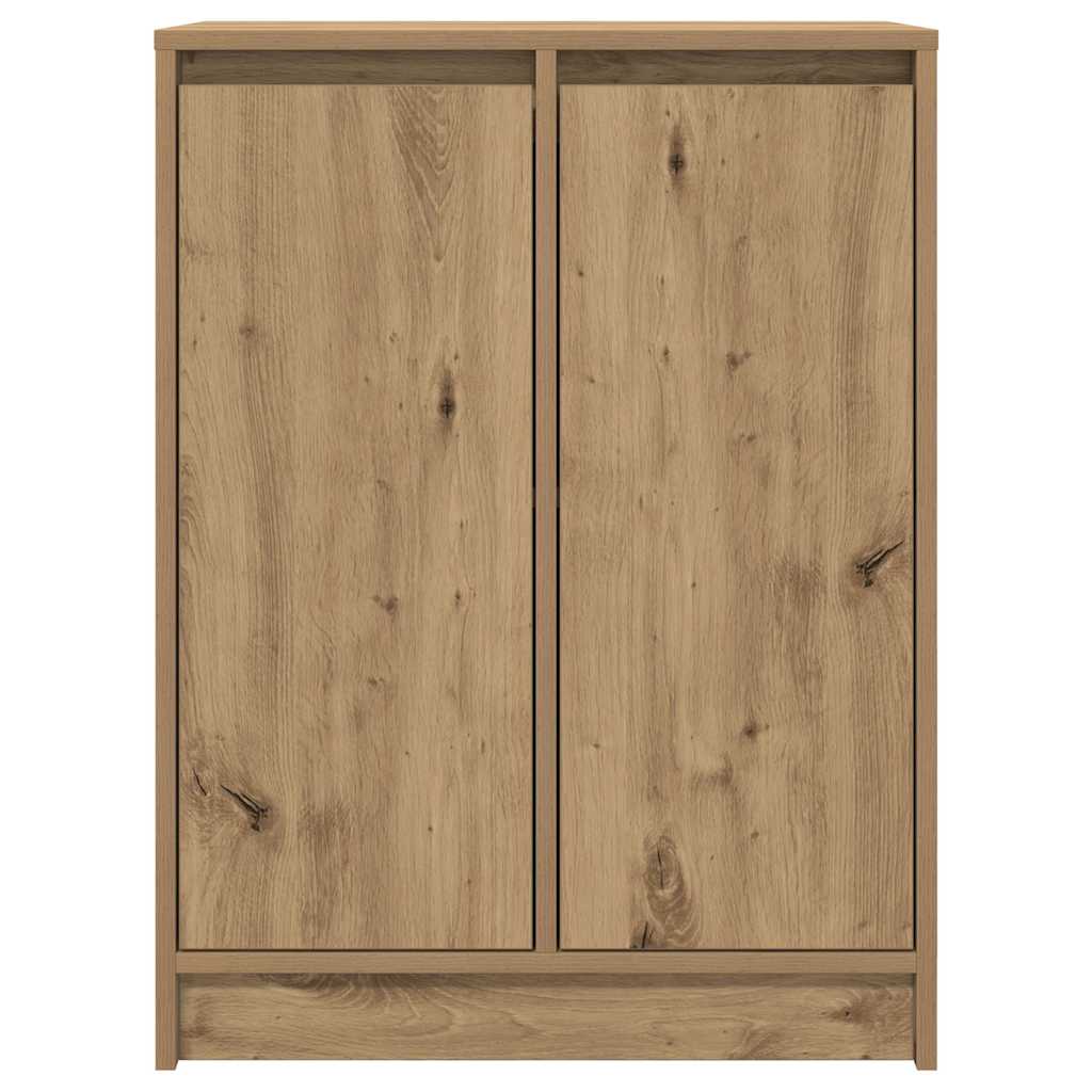 vidaXL Bufetă Stejar Artisan 57x34x76 cm Lemn prelucrat vidaXL Bufetă Stejar Artisan 57x34x76 cm Lemn prelucrat