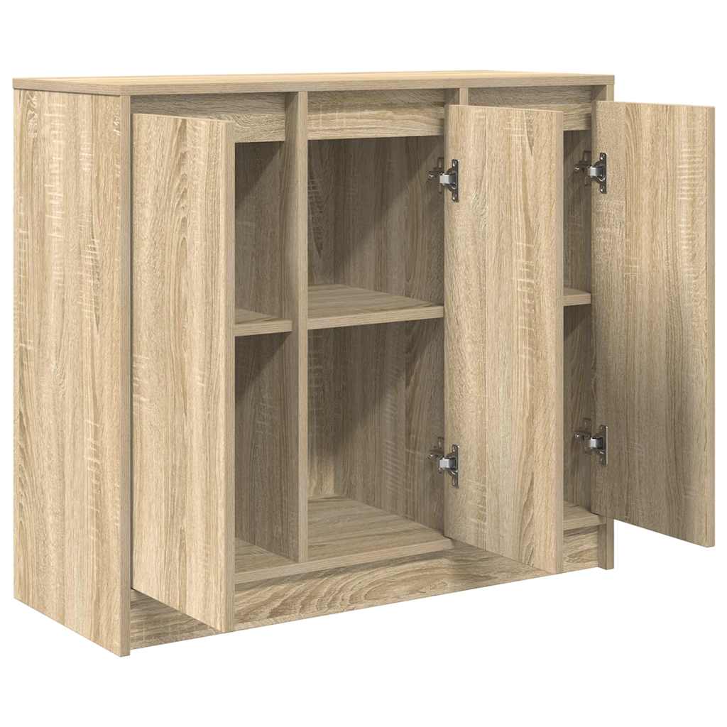 vidaXL Bufetă Stejar Sonoma 85x34x76 cm Lemn prelucrat