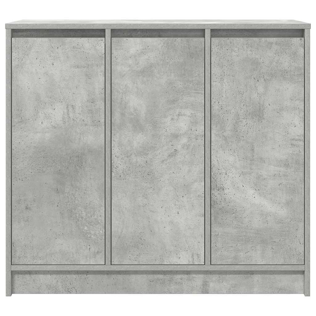 vidaXL Bufetă Gri Beton 85x34x76 cm Lemn prelucrat vidaXL Bufetă Gri Beton 85x34x76 cm Lemn prelucrat