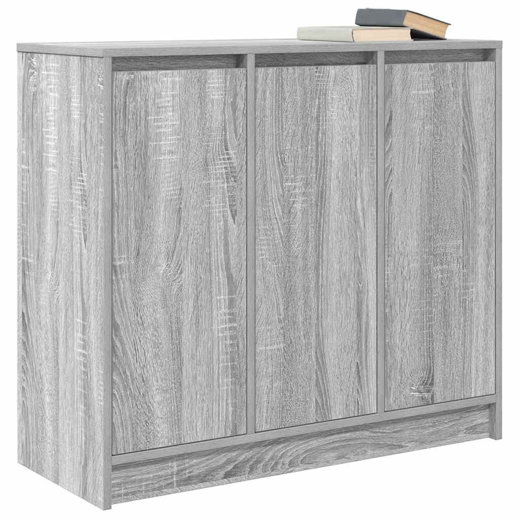 vidaXL Bufetă gri Sonoma 85x34x76 cm Lemn prelucrat