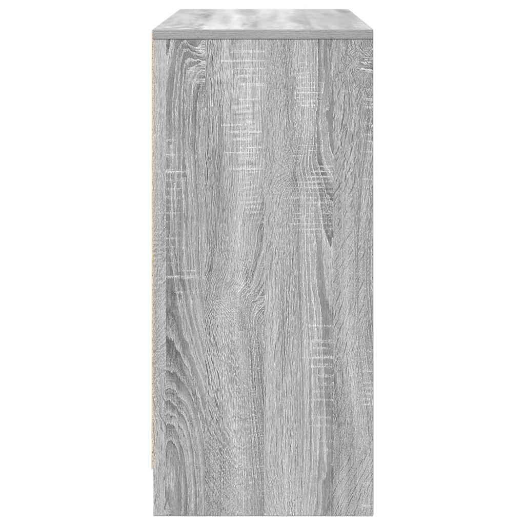 vidaXL Bufetă gri Sonoma 85x34x76 cm Lemn prelucrat
