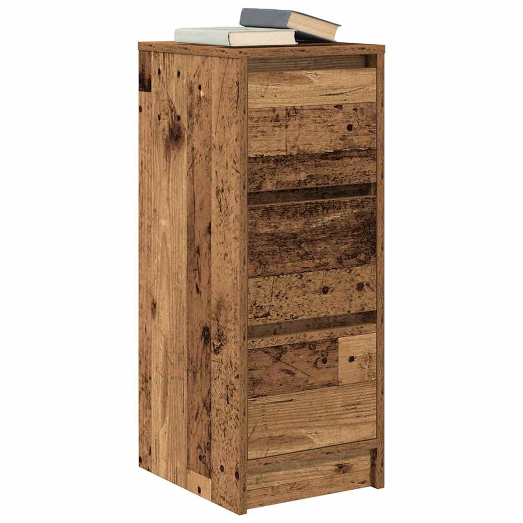 vidaXL Bufetă Lemn vechi 29,5x34x76 cm Lemn prelucrat