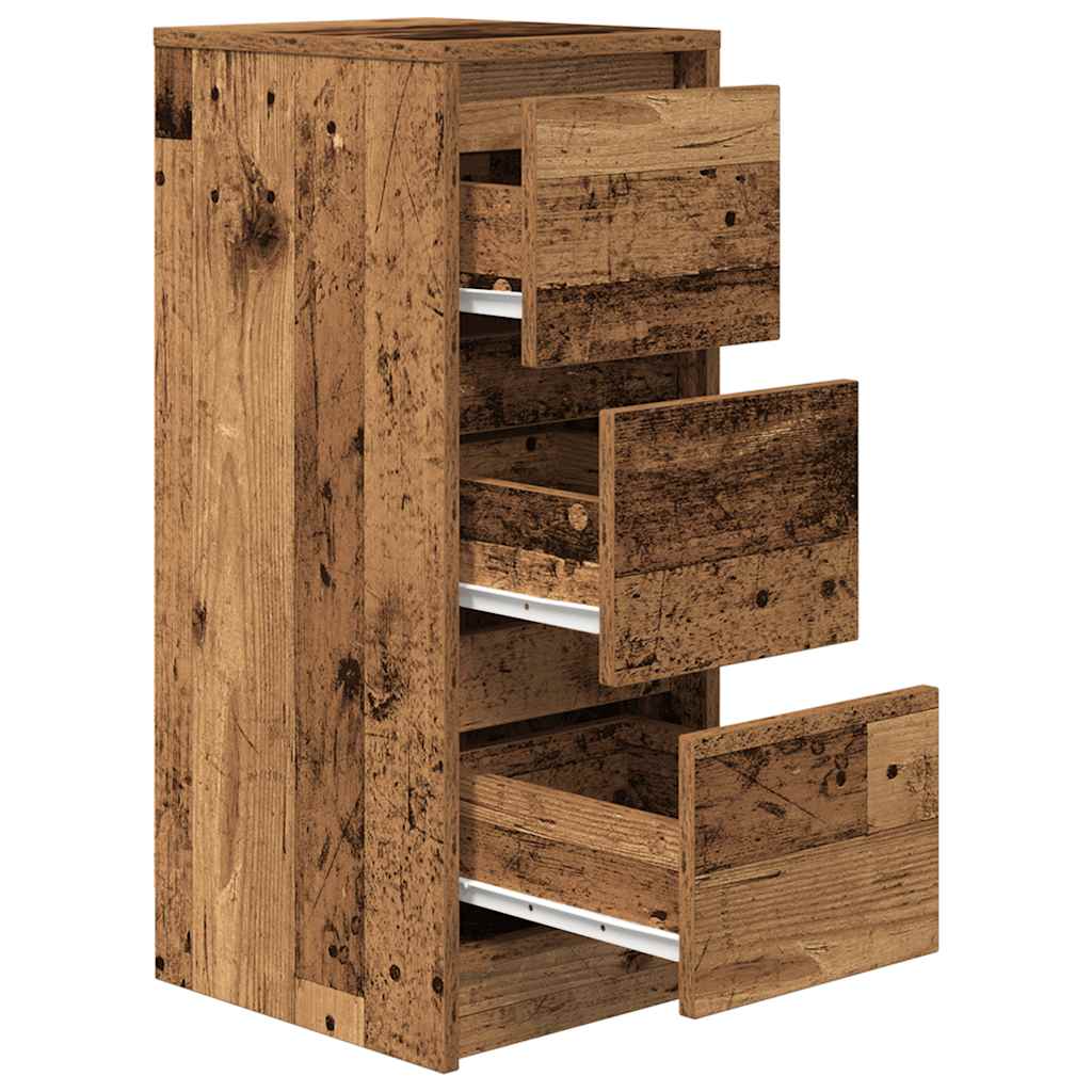 vidaXL Bufetă Lemn vechi 29,5x34x76 cm Lemn prelucrat