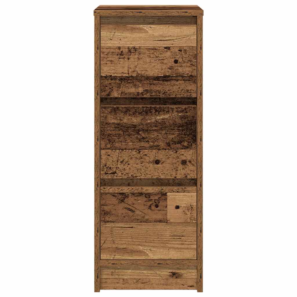 vidaXL Bufetă Lemn vechi 29,5x34x76 cm Lemn prelucrat