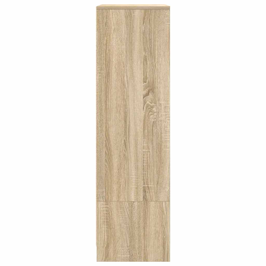 vidaXL Dulap cu sertar Stejar Sonoma 55,5x34x119,5 cm Lemn prelucrat