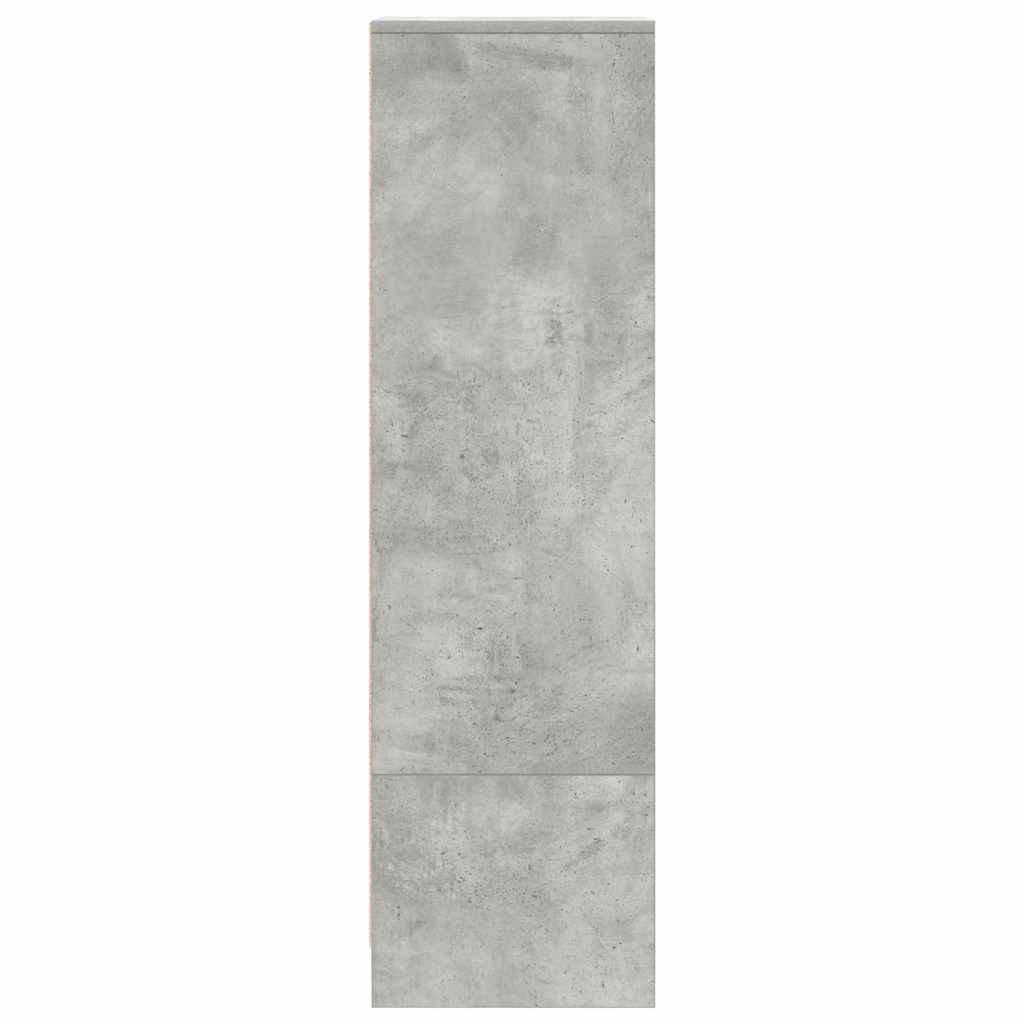 vidaXL Dulapuri gri beton 29,5x34x119,5 cm Lemn prelucrat