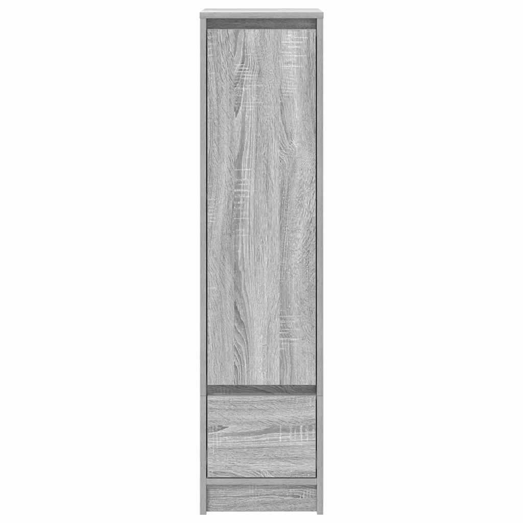 vidaXL Dulapuri gri Sonoma 29,5x34x119,5 cm Lemn prelucrat