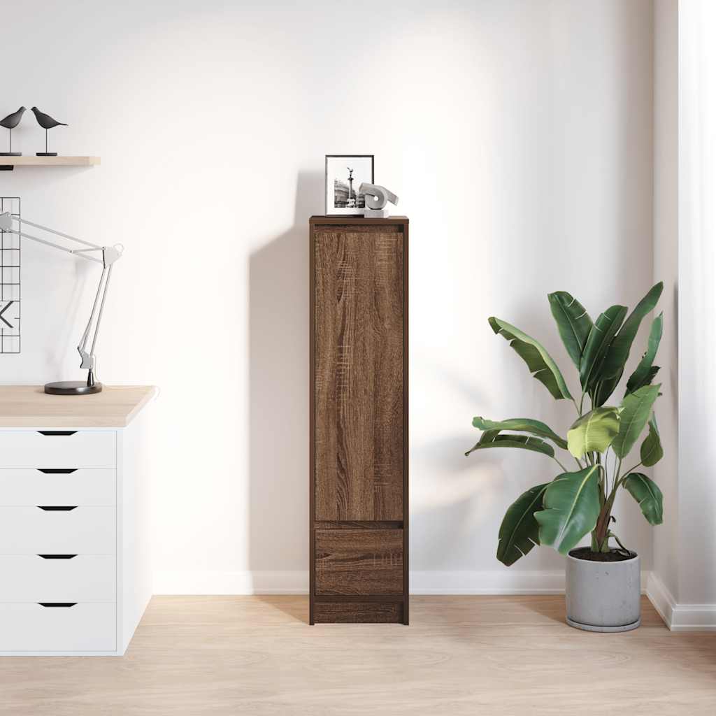 vidaXL Tablou Stejar maro 29,5x34x119,5 cm Lemn prelucrat