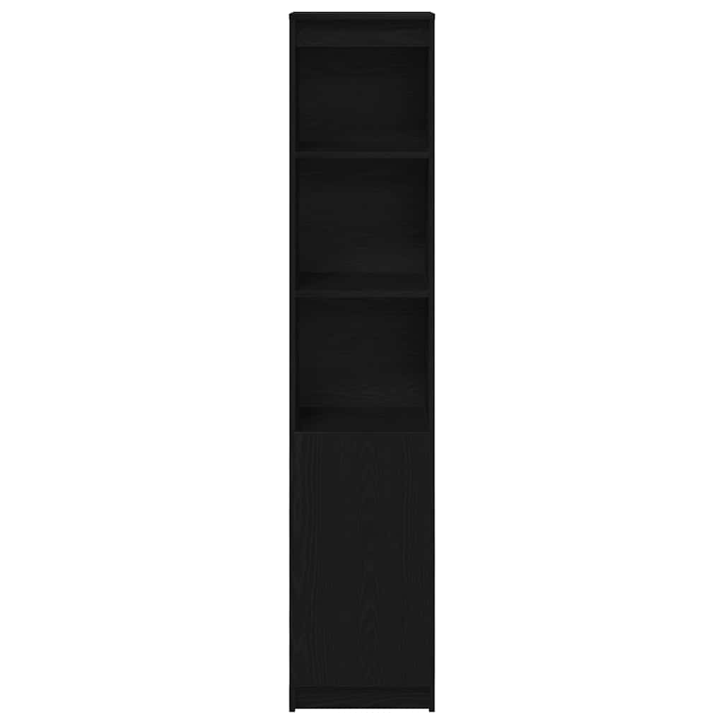 vidaXL Tablou Stejar negru 37,5x35x180 cm Lemn prelucrat vidaXL Tablou Stejar negru 37,5x35x180 cm Lemn prelucrat