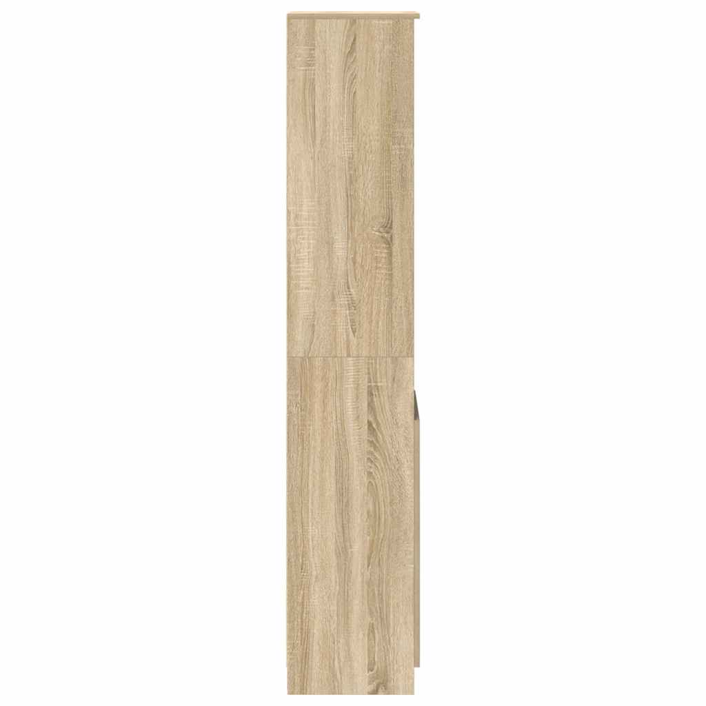 vidaXL Tablou Stejar Sonoma 37,5x35x180 cm Lemn prelucrat