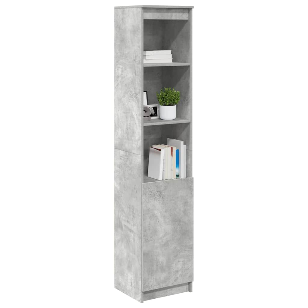 vidaXL Tablou beton gri 37,5x35x180 cm Lemn prelucrat