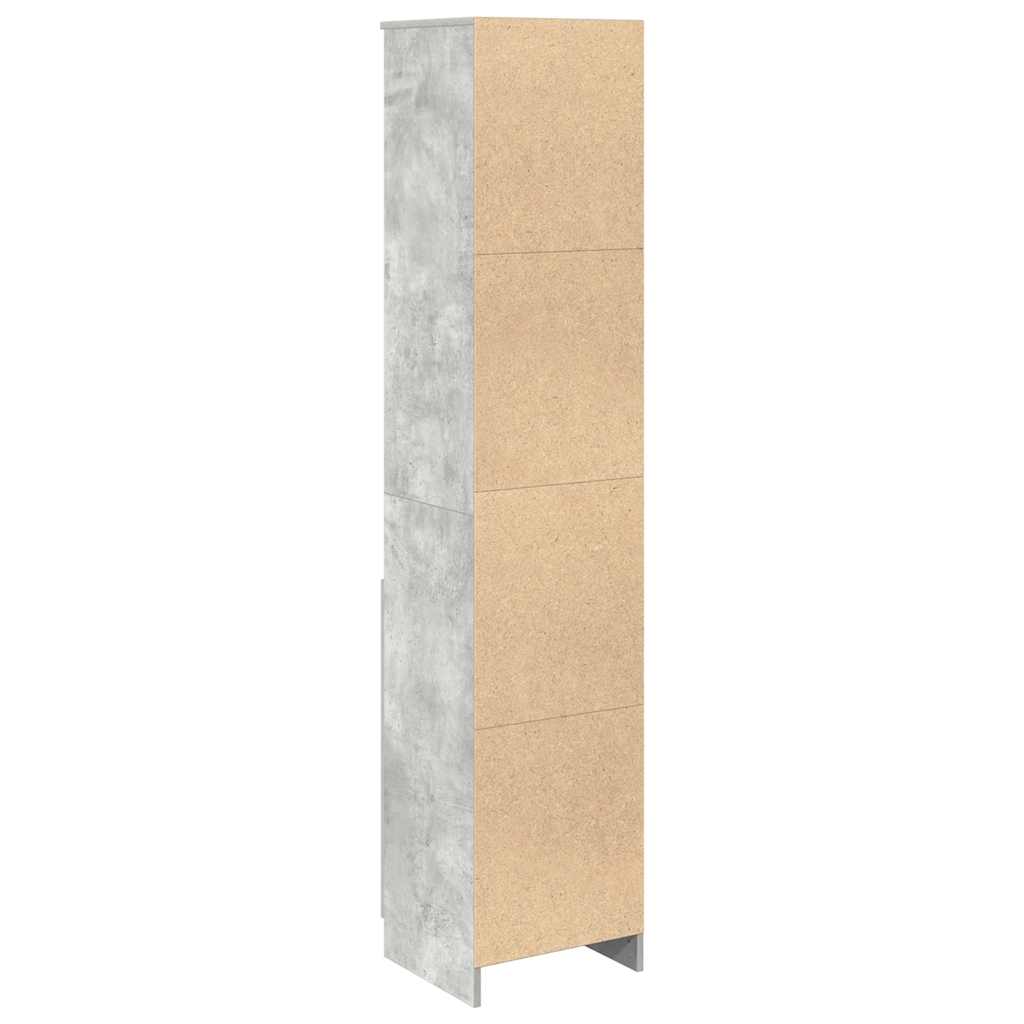 vidaXL Tablou beton gri 37,5x35x180 cm Lemn prelucrat