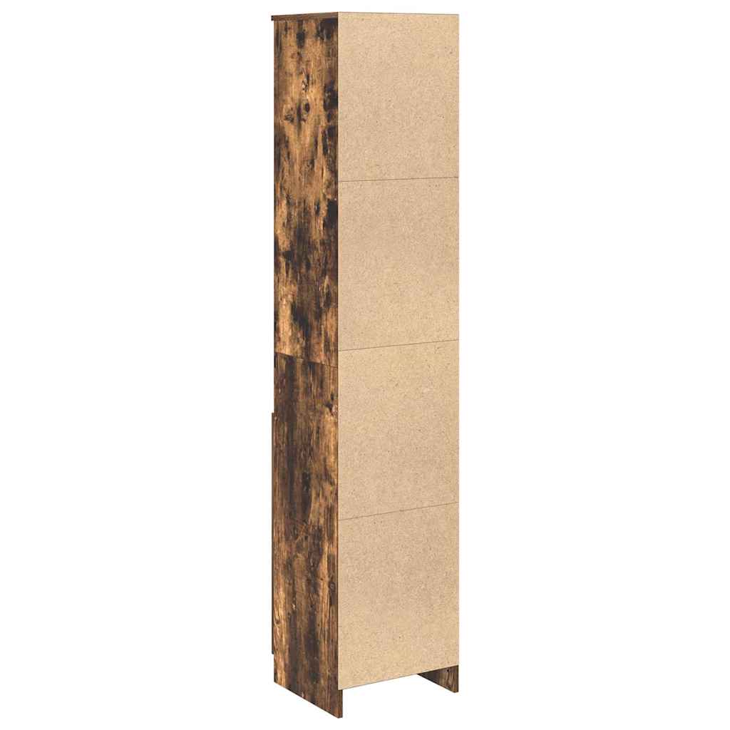 vidaXL Tablou stejar afumat 37,5x35x180 cm Lemn prelucrat