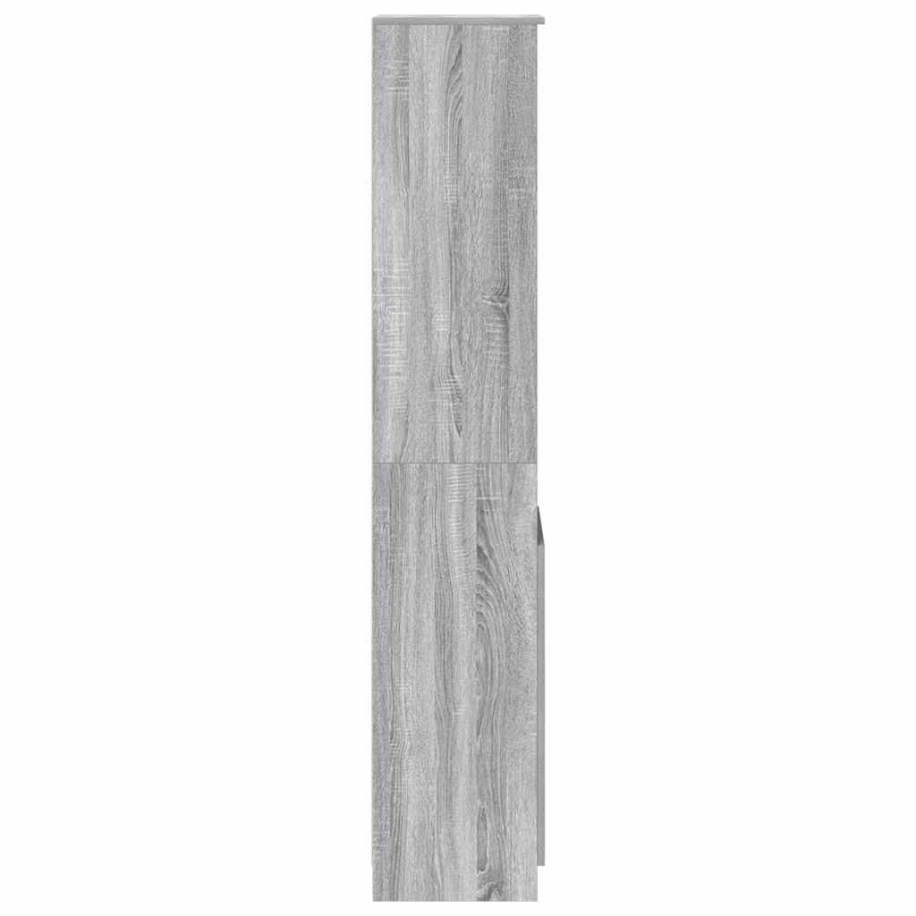 vidaXL Dulapuri gri Sonoma 37,5x35x180 cm Lemn prelucrat