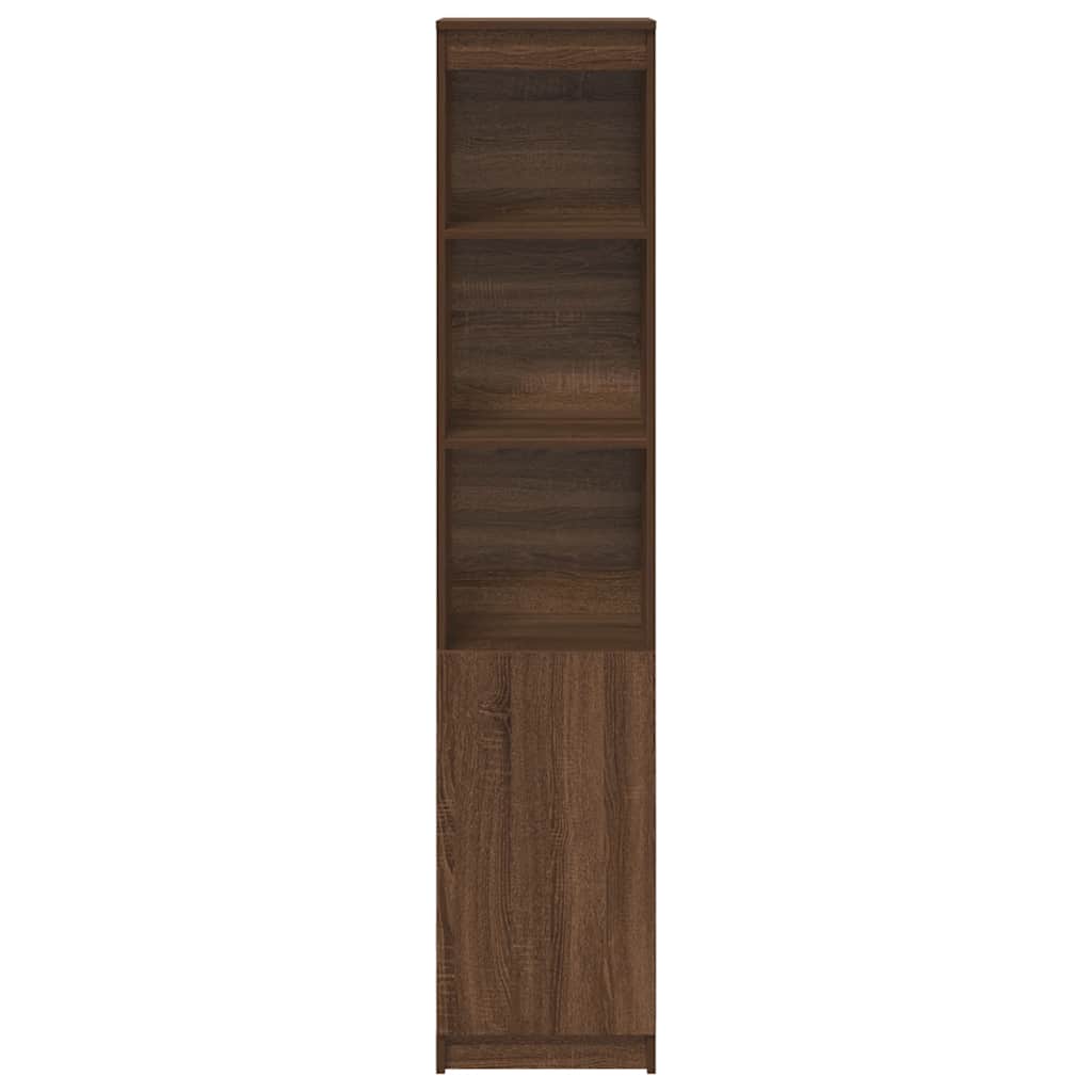 vidaXL Dulap Stejar maro 37,5x35x180 cm Lemn prelucrat