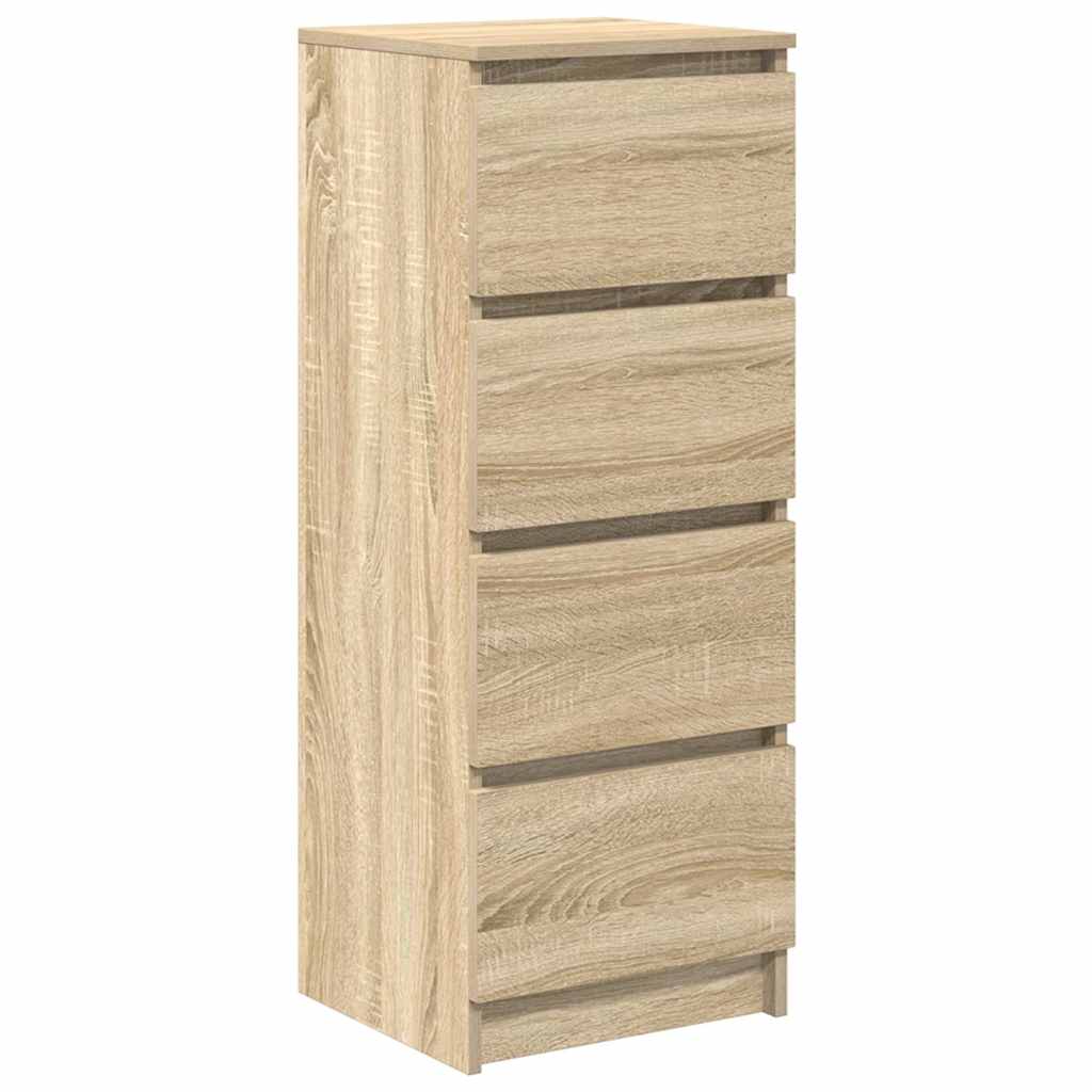 vidaXL Bufetă Stejar Sonoma 37,5x35x99 cm Lemn prelucrat vidaXL Bufetă Stejar Sonoma 37,5x35x99 cm Lemn prelucrat
