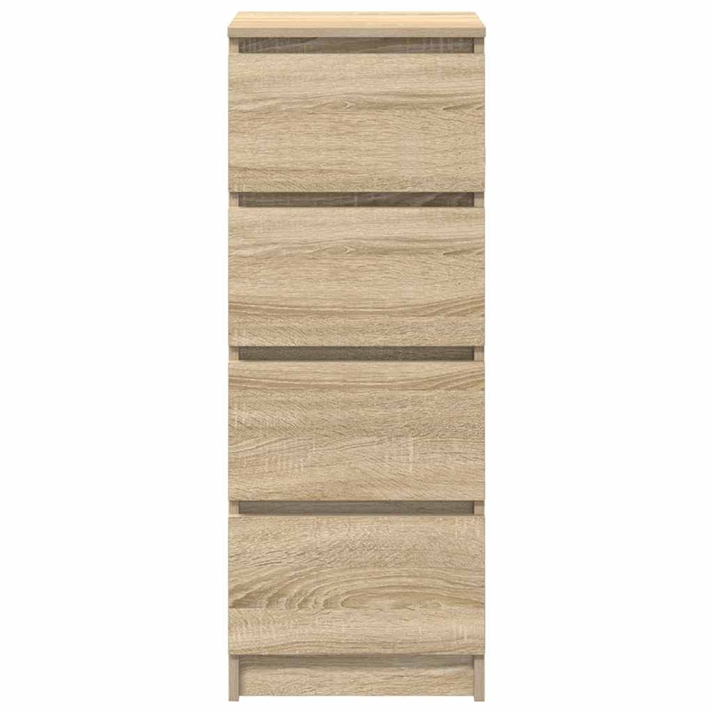 vidaXL Bufetă Stejar Sonoma 37,5x35x99 cm Lemn prelucrat vidaXL Bufetă Stejar Sonoma 37,5x35x99 cm Lemn prelucrat