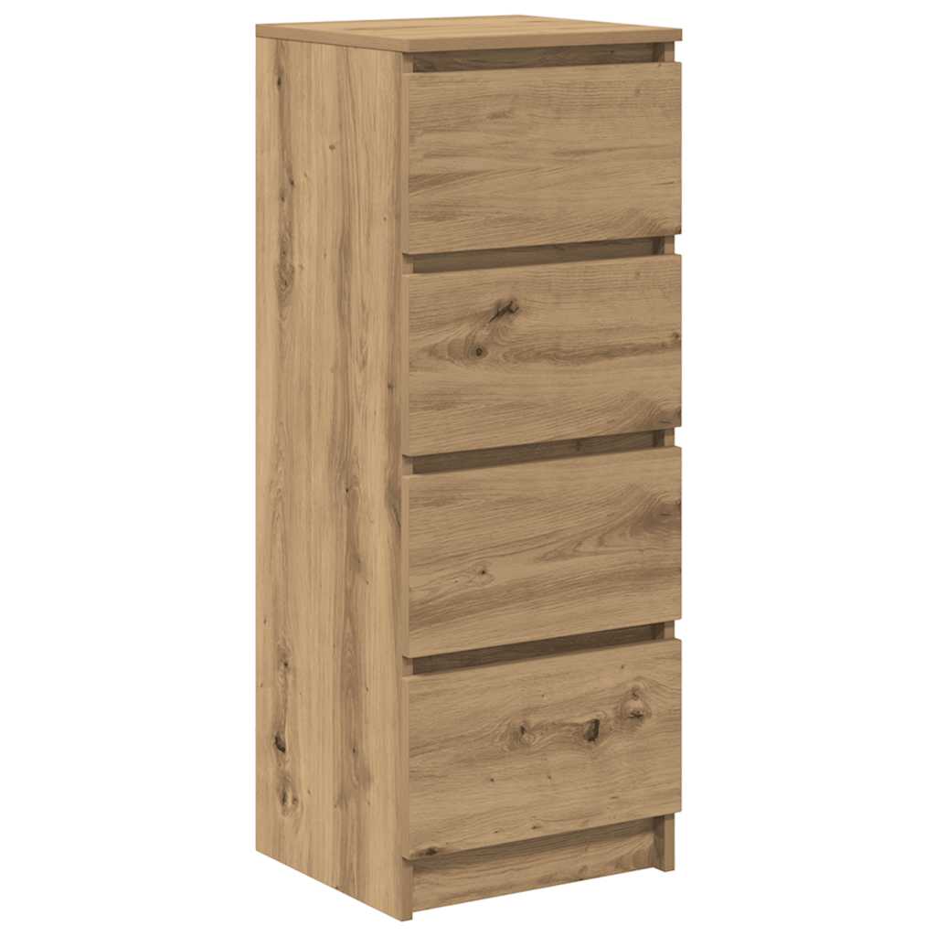 vidaXL Bufetă Stejar Artisan 37,5x35x99 cm Lemn prelucrat