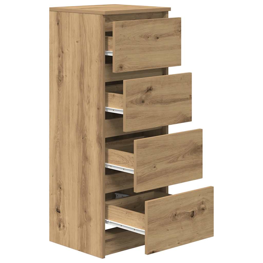 vidaXL Bufetă Stejar Artisan 37,5x35x99 cm Lemn prelucrat