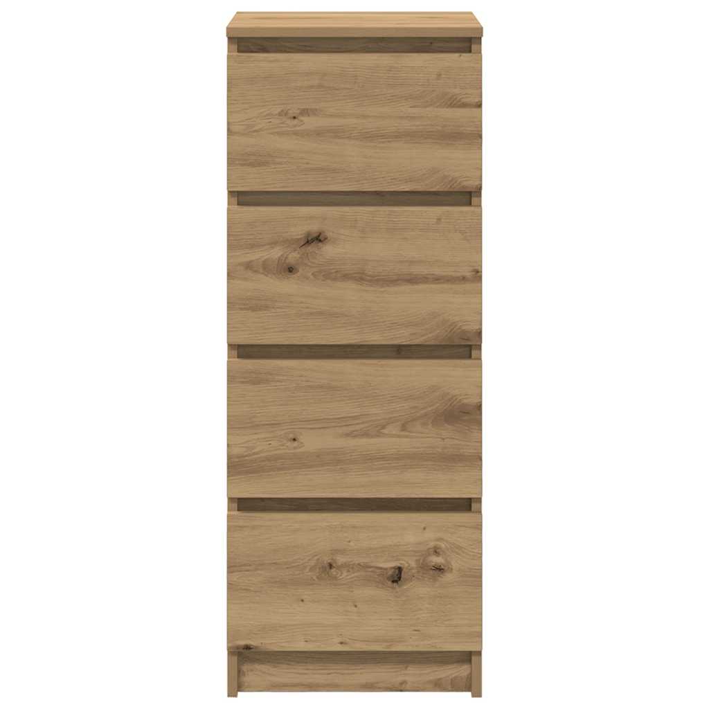 vidaXL Bufetă Stejar Artisan 37,5x35x99 cm Lemn prelucrat