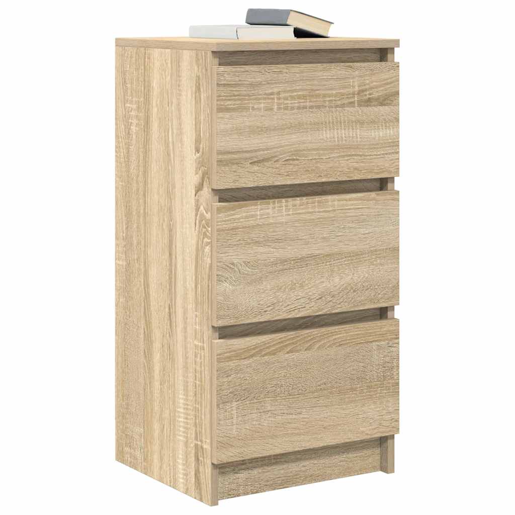 vidaXL Bufetă Stejar Sonoma 37,5x35x76 cm Lemn prelucrat