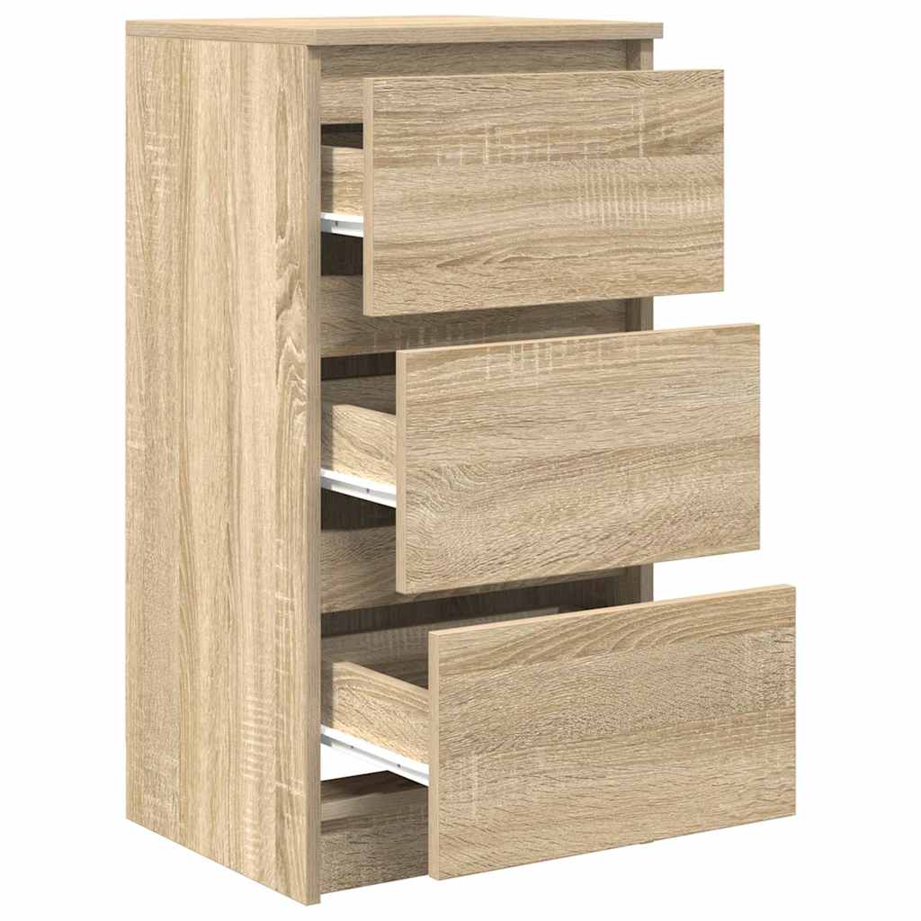 vidaXL Bufetă Stejar Sonoma 37,5x35x76 cm Lemn prelucrat