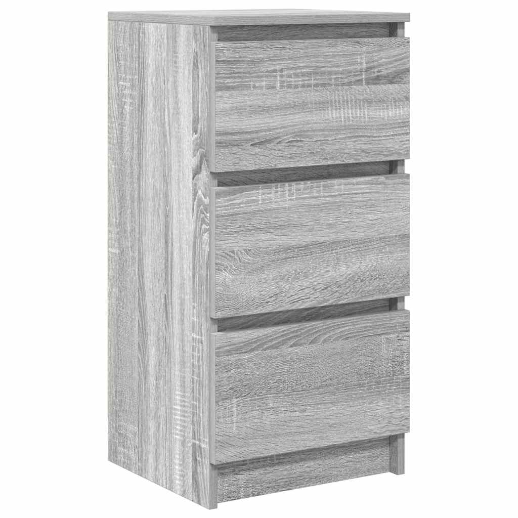vidaXL Bufetă gri Sonoma 37,5x35x76 cm Lemn prelucrat