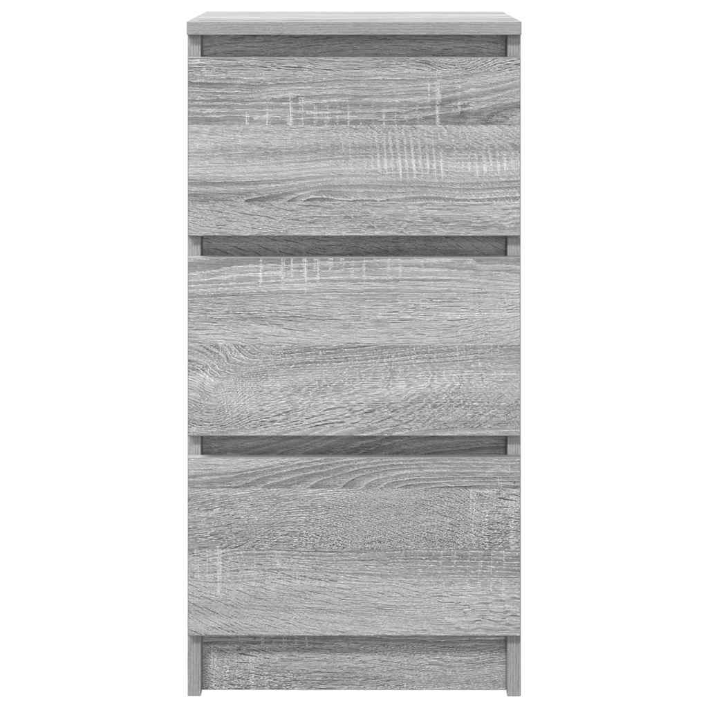 vidaXL Bufetă gri Sonoma 37,5x35x76 cm Lemn prelucrat