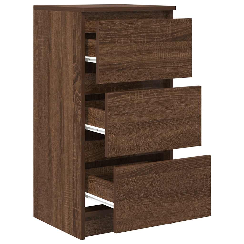 vidaXL Bufetă Stejar maro 37,5x35x76 cm Lemn prelucrat vidaXL Bufetă Stejar maro 37,5x35x76 cm Lemn prelucrat
