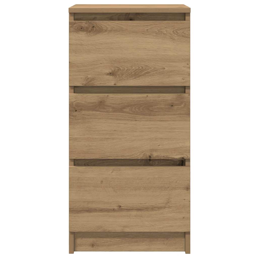 vidaXL Bufetă Stejar Artisan 37,5x35x76 cm Lemn prelucrat vidaXL Bufetă Stejar Artisan 37,5x35x76 cm Lemn prelucrat