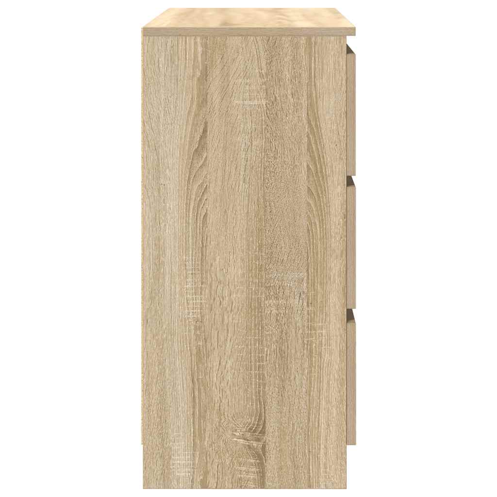 vidaXL Bufetă Stejar Sonoma 80x35x76 cm Lemn prelucrat