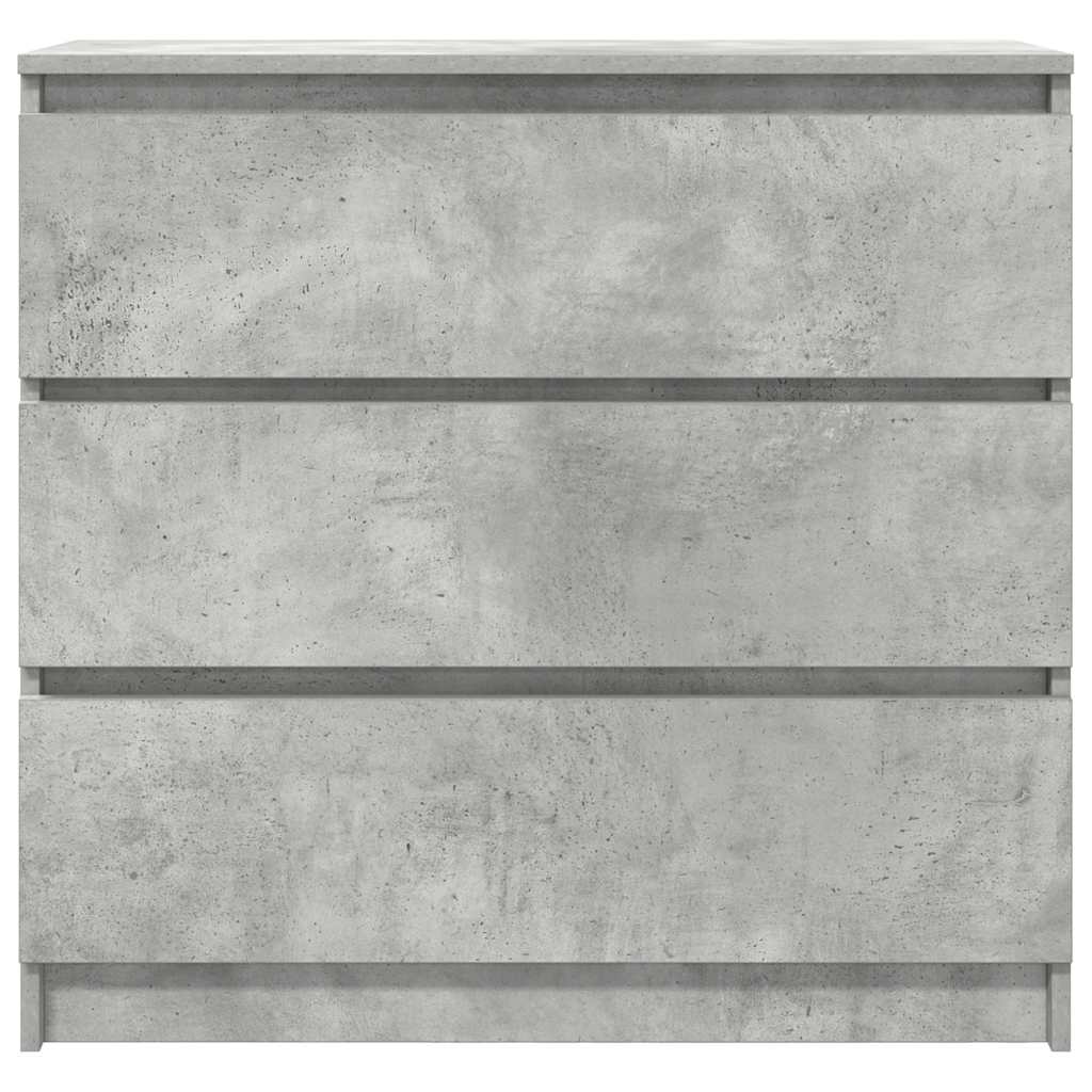 vidaXL Bufetă Gri Beton 80x35x76 cm Lemn prelucrat vidaXL Bufetă Gri Beton 80x35x76 cm Lemn prelucrat
