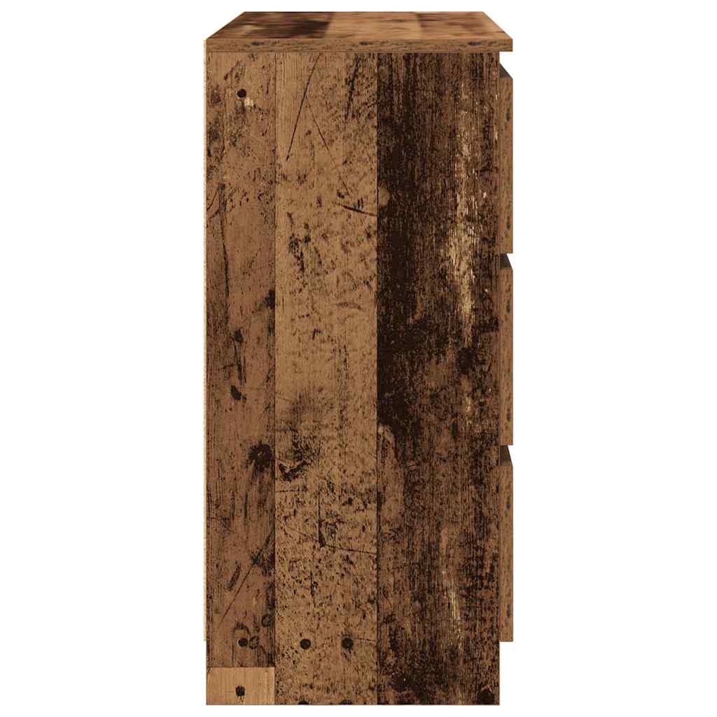vidaXL Bufetă din lemn vechi 80x35x76 cm din lemn prelucrat
