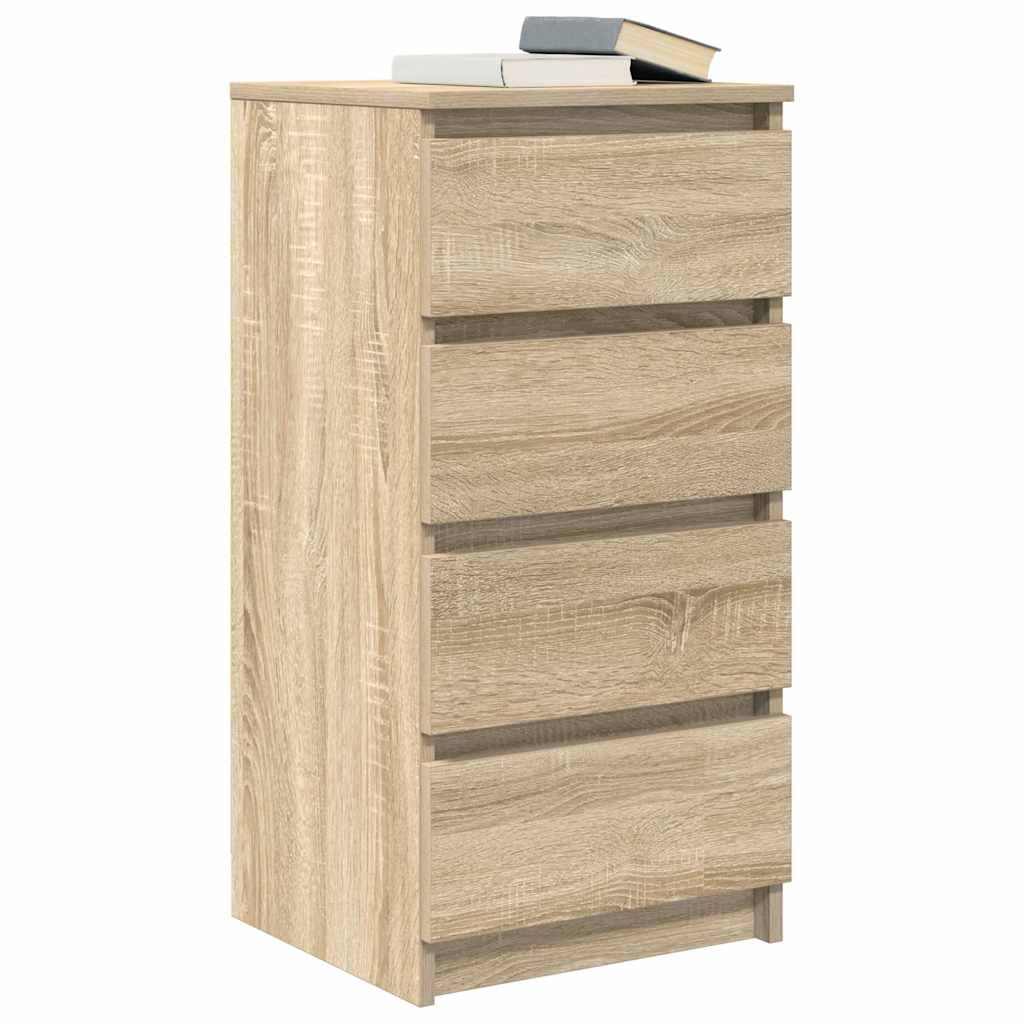 vidaXL Bufetă Stejar Sonoma 37,5x35x76 cm Lemn prelucrat
